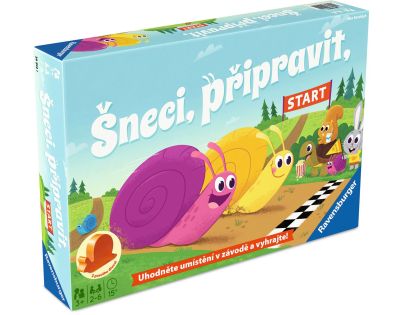 Ravensburger Šneci, připravit, start