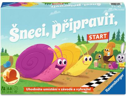 Ravensburger Šneci, připravit, start