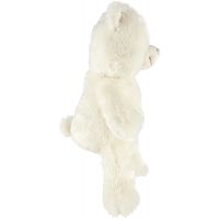 Teddies Rojko medveď biely plyš 40 cm na batérie 4