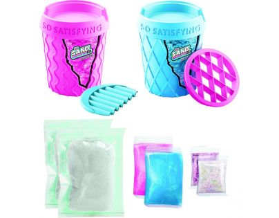 So Sand čarovný piesok 2pack fialový s modrým