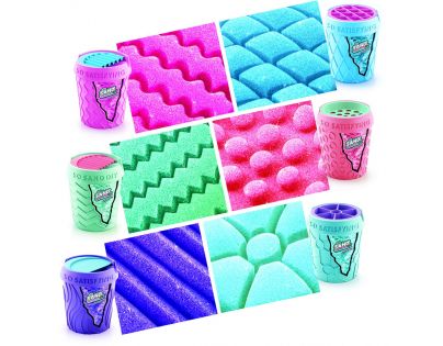 So Sand čarovný piesok 2pack zelený s oranžovým