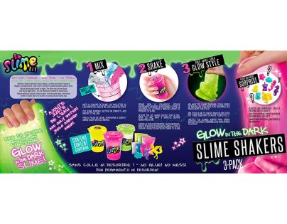 So Slime 3 pack svietiaci v tme