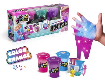 So Slime Shaker 3 pack mení farbu