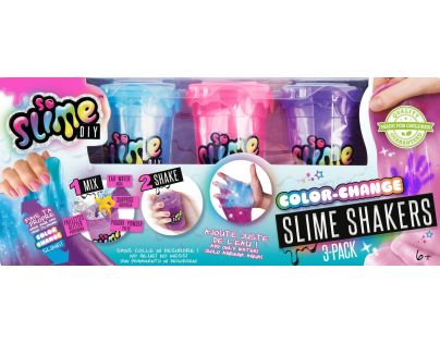 So Slime Shaker 3 pack mení farbu