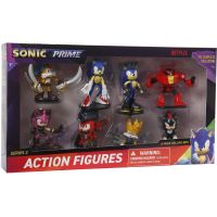 Sonic akčné figúrky 8 ks Deluxe box