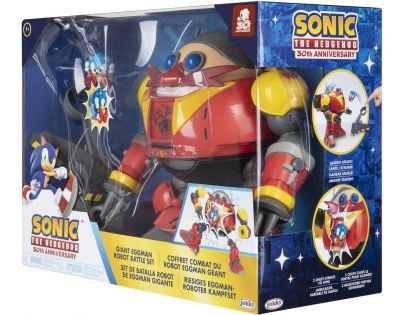 Jakks Sonic Bojová sada Eggman obrí bojový Robot