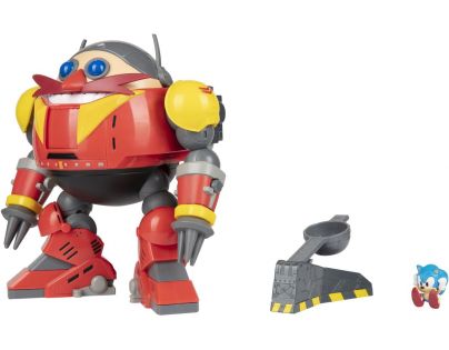 Jakks Sonic Bojová sada Eggman obrí bojový Robot