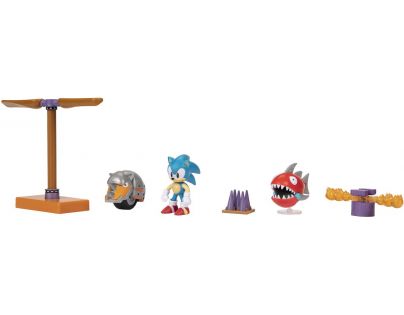 Jakks Sonic Diorama Flying Battery Zone figúrka