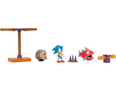 Jakks Sonic Diorama Flying Battery Zone figúrka