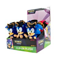 Sonic figúrka - prívesok plyšový (SON7204) 2