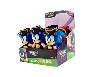 Sonic figúrka - prívesok plyšový (SON7204)