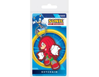Pyramid International Sonic Gumová kľúčenka Knuckles