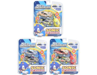 SONIC sada 2 ks autíčok modrý klíč