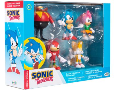 Jakks Sonic Sada 5 figúrok 6 cm