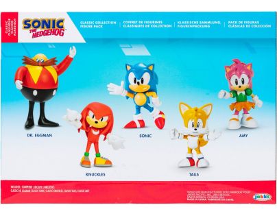 Jakks Sonic Sada 5 figúrok 6 cm