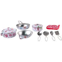 Sparkys 11-dielna sada plechového riadu s potlačou