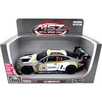 Sparkys 1:24 BMW M4 GT3 Striebrno sivá 3