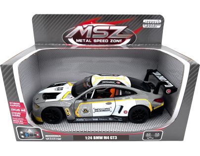 Sparkys 1:24 BMW M4 GT3 Striebrno sivá