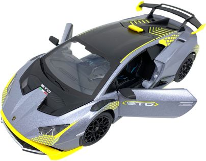 Sparkys 1:24 Lamborghini Huracán STO Striebristo sivá
