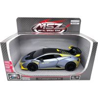 Sparkys 1:24 Lamborghini Huracán STO Striebristo sivá 3