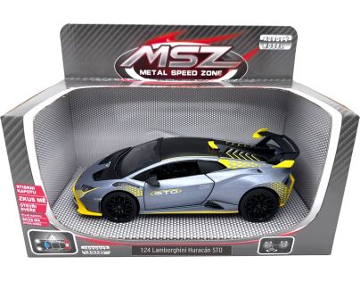 Sparkys 1:24 Lamborghini Huracán STO Striebristo sivá