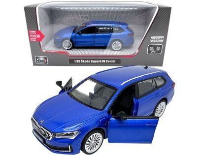 Sparkys 1:35 Škoda Superb IV Combi modrá - Poškodený obal