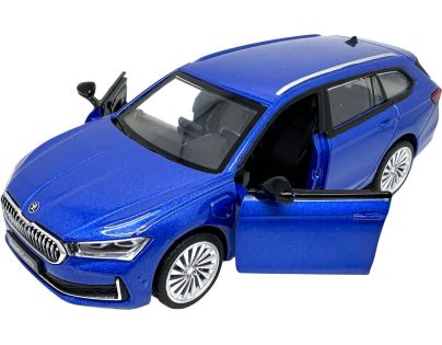 Sparkys 1:35 Škoda Superb IV Combi modrá - Poškodený obal