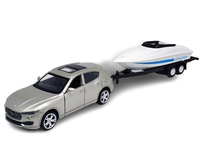 Sparkys 1:43 Maserati Levante SUV s prívesom loďou