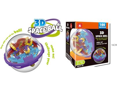 Sparkys 3D Labyrint Vesmír - 100 úrovní