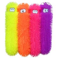 Sparkys Antistresová mačkacia Obrovská Húsenica 50 cm zelená