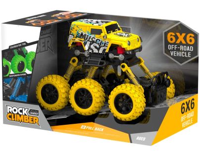 Sparkys Auto Graffiti Crawler 6WD 1:43 na spätný chod žluté
