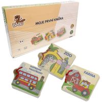 Sparkys BABU - Drevená knižka 3 druhy