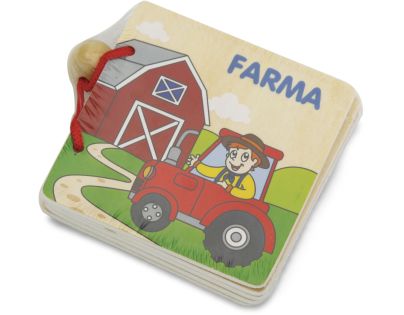 Sparkys BABU - Drevená knižka 3 druhy