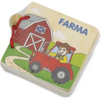 Sparkys BABU - Drevená knižka 3 druhy 2