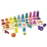 Sparkys BABU - Drevená sada Čísla a tvary 2