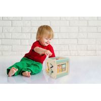 BABU - Malá multifunkčná kocka s 5 aktivitami 3