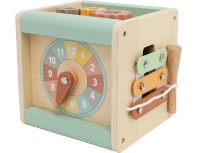 BABU - Malá multifunkčná kocka s 5 aktivitami