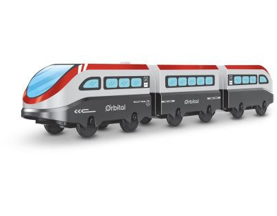 Sparkys BABU vláčiky - Elektrický osobný vláčik - set 3 ks