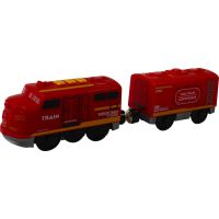 Sparkys BABU vláčiky - Elektrický vláčik červený - set 2 ks 2