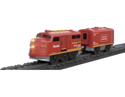 Sparkys BABU vláčiky - Elektrický vláčik červený - set 2 ks