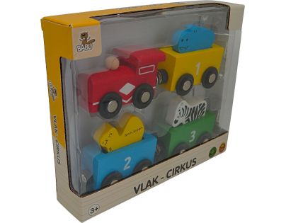 Sparkys BABU vláčiky - Vláčik cirkus