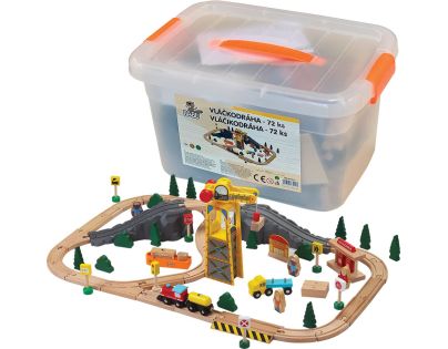 Sparkys BABU vláčky - Vláčkodráha 72 dielov