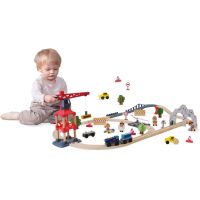 Sparkys BABU vláčiky - Vláčkodráha s žeriavom 4