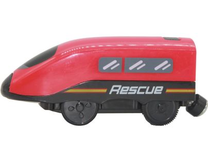 Sparkys BABU vláčiky - Vlak Hasiči s vagónmi na batérie