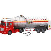 Sparkys CITY SERVICE CAR - 1:12 - Ťahač s cisternou na zemný plyn (so zvukom a svetlami) 6