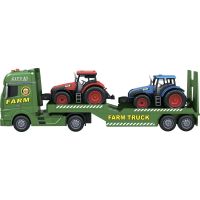 Sparkys CITY SERVICE CAR - 1:12 Farmársky ťahač s vlekom a 2 traktory 2