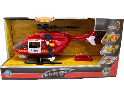 Sparkys CITY SERVICE CAR - 1:12 Hasičský vrtuľník