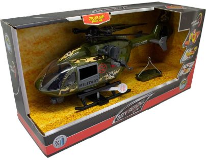 Sparkys CITY SERVICE CAR - 1:12 Vojenský vrtulník