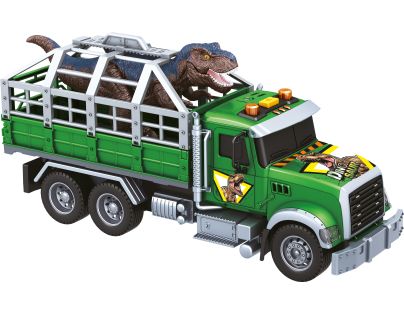 Sparkys CITY SERVICE CAR - 1:14 - Nákladné auto na prepravu dinosaurov (so zvukom, svetlami a ďalšími funkciami)