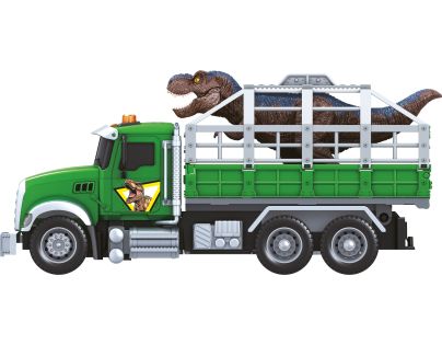 Sparkys CITY SERVICE CAR - 1:14 - Nákladné auto na prepravu dinosaurov (so zvukom, svetlami a ďalšími funkciami)